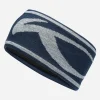 KJUS Accessories-Unisex Headband Atlanta Blue/Silver Fog