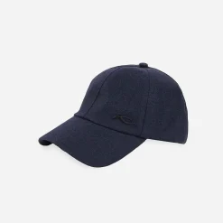 KJUS Accessories-Unisex Wool Cap Deep Space