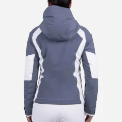 KJUS Jackets & Vests-Women'S Acrux Jacket Steel Blue/White