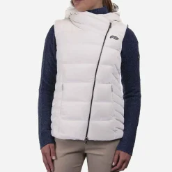 KJUS Jackets & Vests-Women'S Alina Velvet Vest Ivory