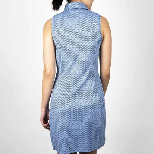 KJUS Dresses-Women'S Bella Structure Dress Santorini/Atlanta Blue
