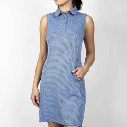 KJUS Dresses-Women'S Bella Structure Dress Santorini/Atlanta Blue