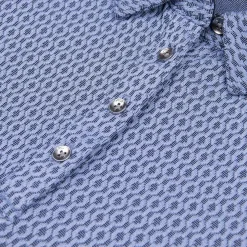 KJUS Polos-Women'S Bella Structure Polo S/S Santorini/Atlanta Blue