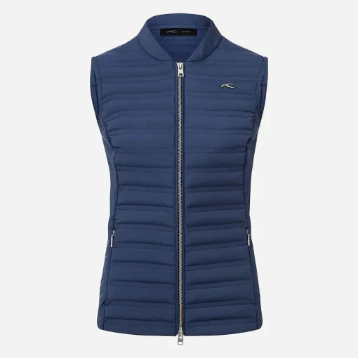 KJUS Jackets & Vests-Women'S Bellavista Vest Atlanta Blue