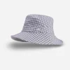 KJUS Accessories-Women'S Bucket Hat White/Metal Grey