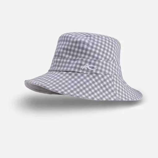 KJUS Accessories-Women'S Bucket Hat White/Metal Grey