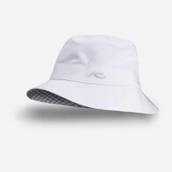 KJUS Accessories-Women'S Bucket Hat White/Metal Grey
