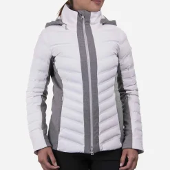 KJUS Jackets & Vests-Women'S Cabox Jacket White/Alloy