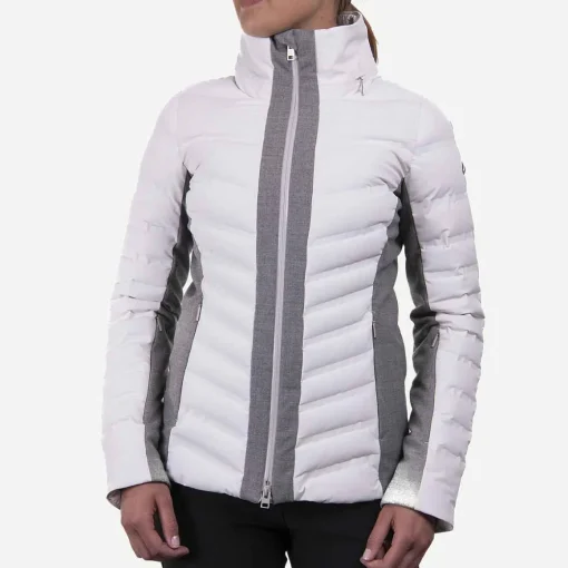 KJUS Jackets & Vests-Women'S Cabox Jacket White/Alloy