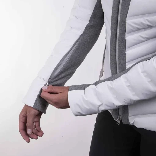 KJUS Jackets & Vests-Women'S Cabox Jacket White/Alloy