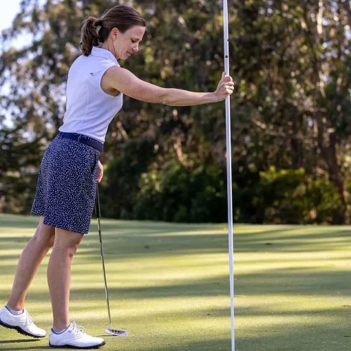KJUS Polos-Women'S Callie Polo S/L White/Crystal Blue