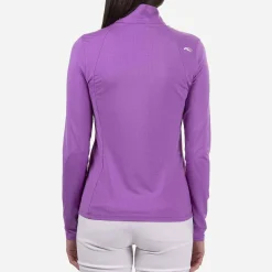 KJUS Midlayers & Sweaters-Women'S Collagen Midlayer Half-Zip Foxglove