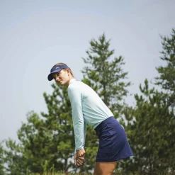 KJUS Polos-Women'S Collagen Polo L/S Icy Blue
