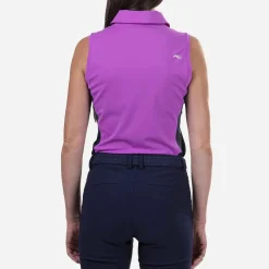 KJUS Polos-Women'S Cool Recovery Polo S/L Foxglove/Atlanta Blue