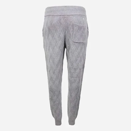 KJUS Bottoms-Women'S Cosy Jogger Silver Fog Melange