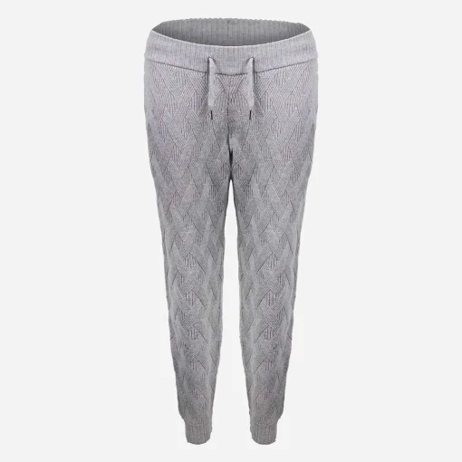 KJUS Bottoms-Women'S Cosy Jogger Silver Fog Melange