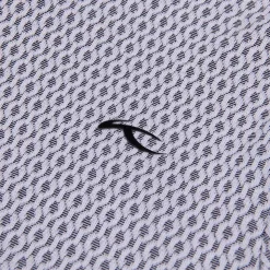 KJUS Polos-Women'S Ella Structure Polo S/L White/Atlanta Blue