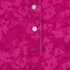 KJUS Polos-Women'S Enya Printed Polo S/S Cranberry