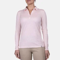 KJUS Polos-Women'S Eve Polo L/S Rose Quartz