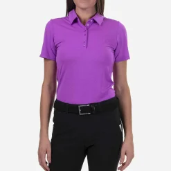 KJUS Polos-Women'S Eve Polo S/S Foxglove