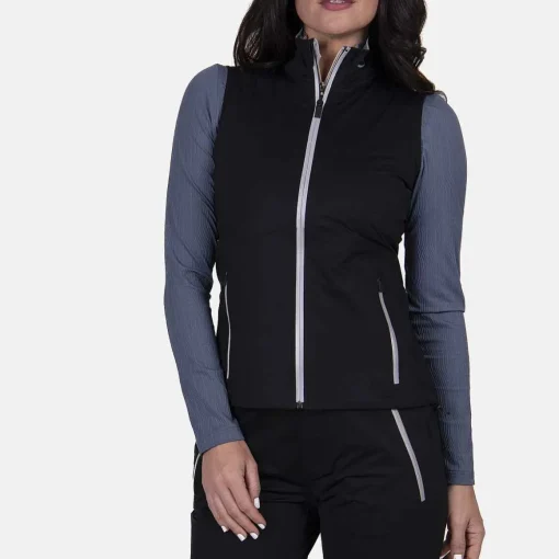 KJUS Rainwear-Women'S Gemini Vest Black