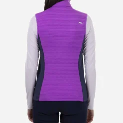 KJUS Midlayers & Sweaters-Women'S Gianna Lightweight Vest Foxglove/Atlanta Blue