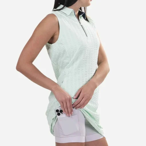 KJUS Polos & Shirts-Women'S Hartlee Sense Dress Cucumber Ice