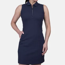 KJUS Dresses-Women'S Hartlee Texture Dress Atlanta Blue