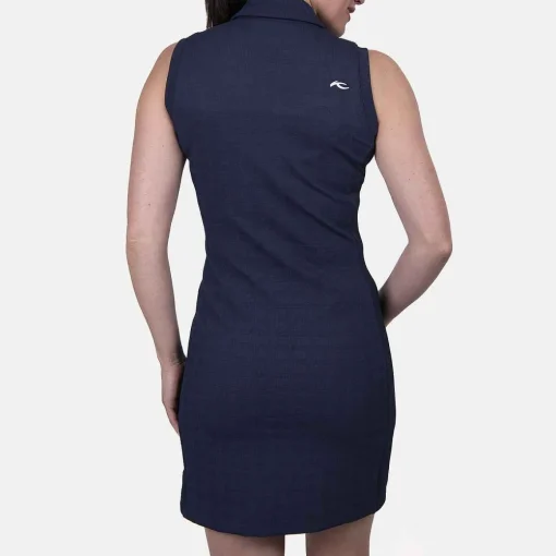 KJUS Dresses-Women'S Hartlee Texture Dress Atlanta Blue