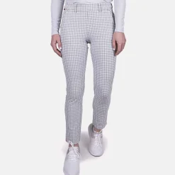 KJUS Bottoms-Women'S Ikala 7/8 Treggings Pattern Metal Grey/Bone White