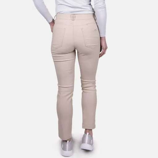KJUS Bottoms-Women'S Ikala 5-Pocket Pants Sand