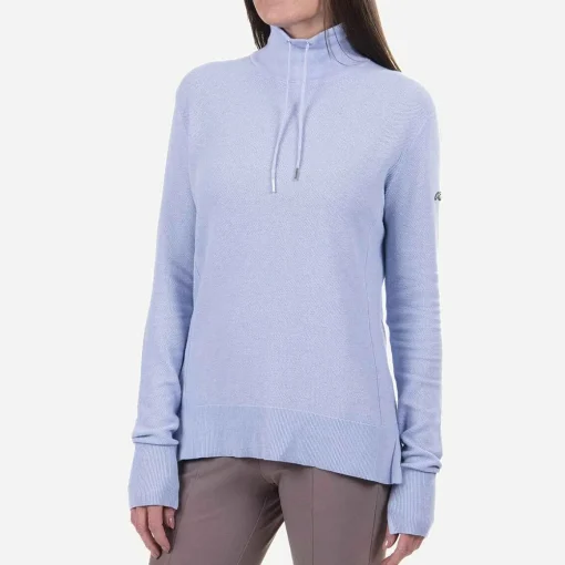 KJUS Midlayers & Sweaters-Women'S Kessy Sweater Ii Calm Blue