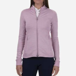 KJUS Midlayers & Sweaters-Women'S Lara Techwool Jacket Pink Sorbet