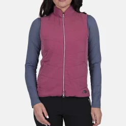 KJUS Jackets & Vests-Women'S Lightweight Maven Vest Red Plum
