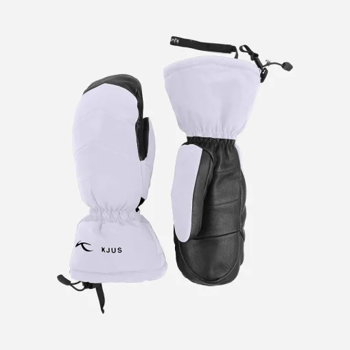 KJUS Accessories-Women'S Logo Mitten White