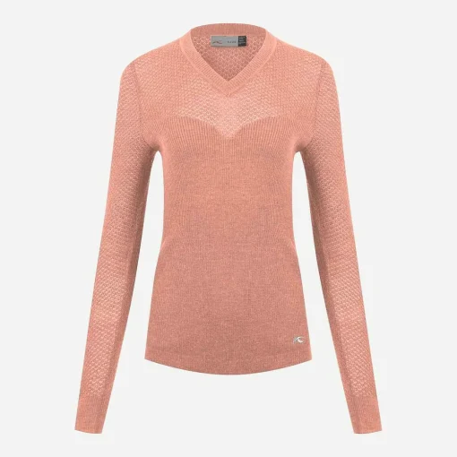 KJUS Midlayers & Sweaters-Women'S Martha V-Neck Pullover Melon