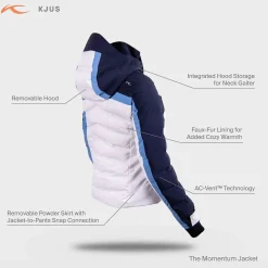KJUS Jackets & Vests-Women'S Momentum Jacket Deep Space/White