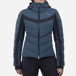 KJUS Jackets & Vests-Women'S Momentum Jacket Petrol Blue/Black