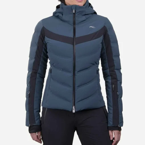 KJUS Jackets & Vests-Women'S Momentum Jacket Petrol Blue/Black
