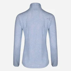KJUS Midlayers & Sweaters-Women'S Motion Print Half-Zip White/Icy Blue