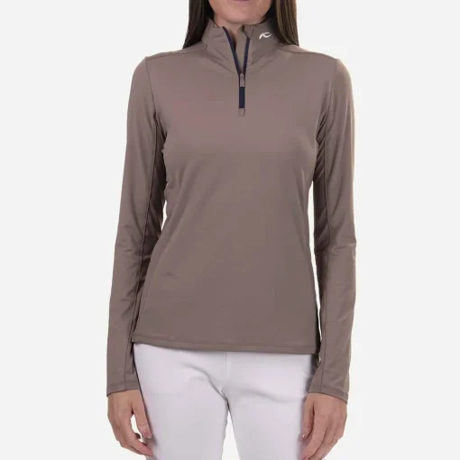 KJUS Midlayers & Sweaters-Women'S Movement Half-Zip Taupe