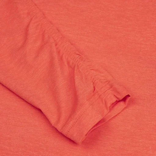 KJUS Activewear-Women'S Nora Cooling Half-Zip Persimmon