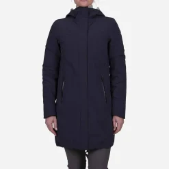 KJUS Jackets & Vests-Women'S Osaka Travel Coat Deep Space