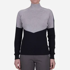 KJUS Midlayers & Sweaters-Women'S Peak Sweater Deep Space/Alloy