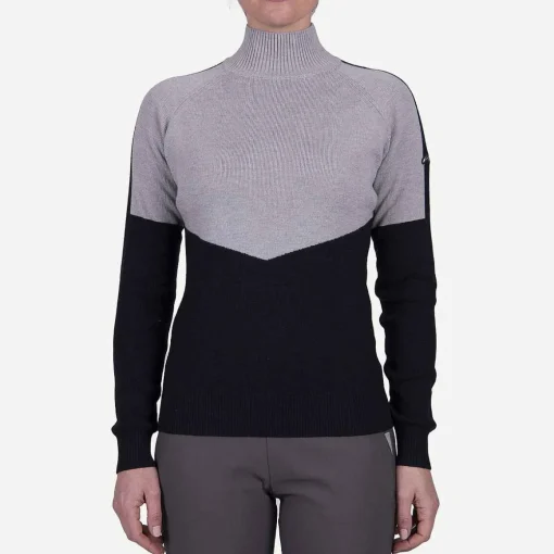 KJUS Midlayers & Sweaters-Women'S Peak Sweater Deep Space/Alloy