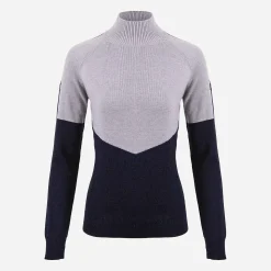 KJUS Midlayers & Sweaters-Women'S Peak Sweater Deep Space/Alloy