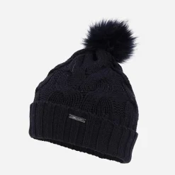 KJUS Accessories-Women'S Pom Beanie Deep Space