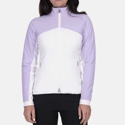 KJUS Midlayers & Sweaters-Women'S Radiation Jacket Ii White/Wisteria