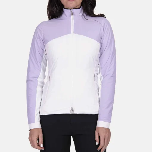 KJUS Midlayers & Sweaters-Women'S Radiation Jacket Ii White/Wisteria