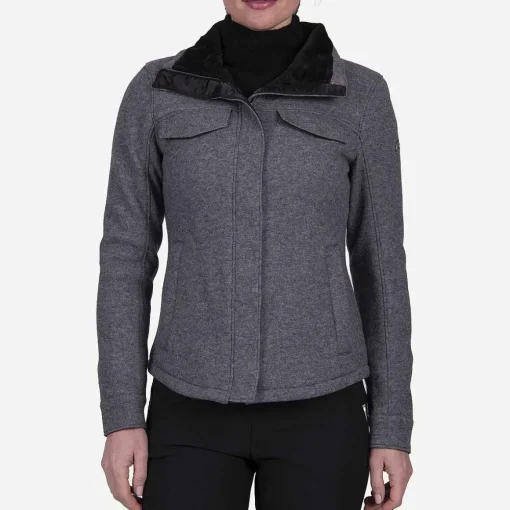 KJUS Jackets & Vests-Women'S Raylyn Warm Shirt Alloy